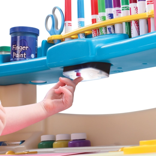 Éclairage tactile pour une création concentrée