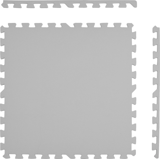 Modular 60 × 60 cm puzzle with edges