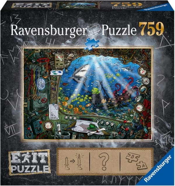 Ravensburger Puzzle EXIT: Submarine 759 pcs