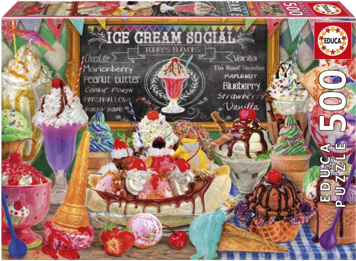 Pastry Shop Puzzle 500 Pieces