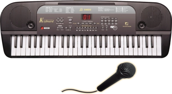 Electronic Keyboard with LED Display
