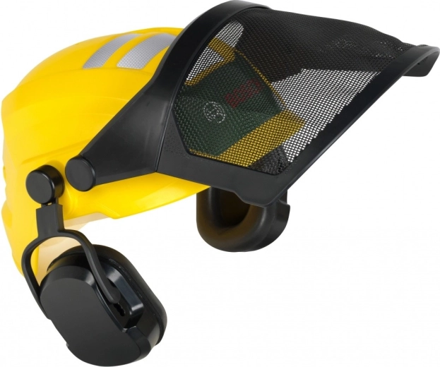 Integrated “headphones” with adjustable position