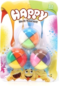 Slimes colorés pour enfants 3 pièces