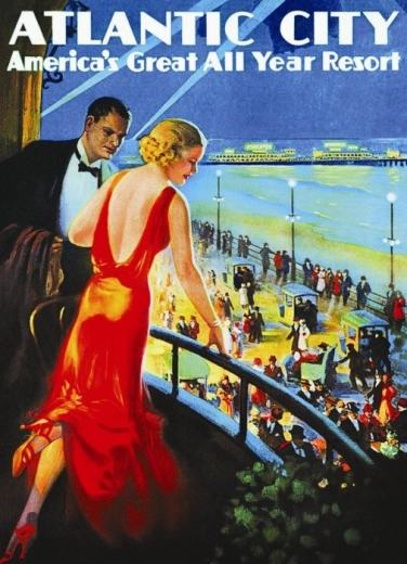 Puzzle Poster Atlantic City 1000 Pieces