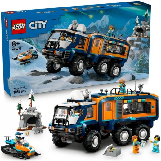 LEGO City Cargo Truck with Arctic Explorer's Laboratory