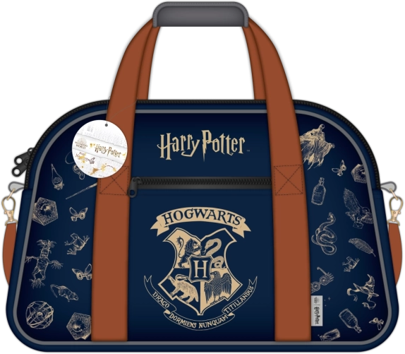Harry Potter sporttáska navy és arany