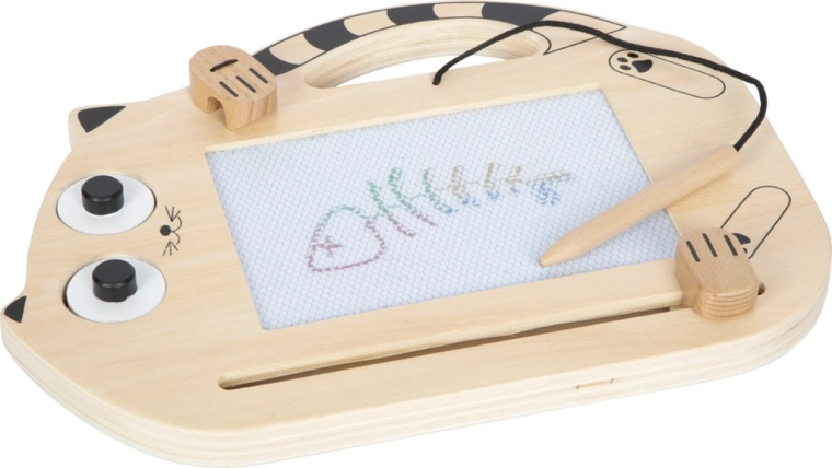 Magnetic Drawing Board in the Shape of a Cat