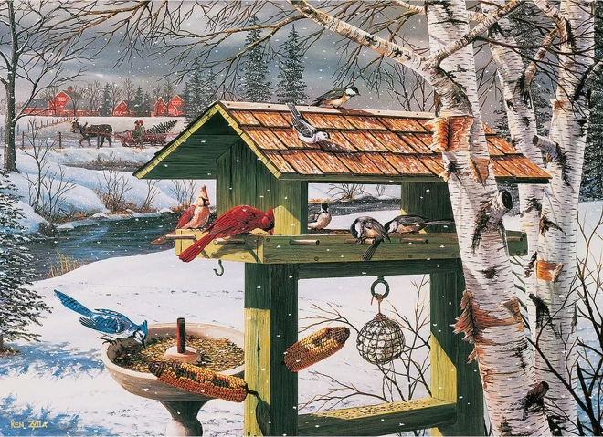 Puzzle COBBLE HILL Backyard Banquet 1000 pieces