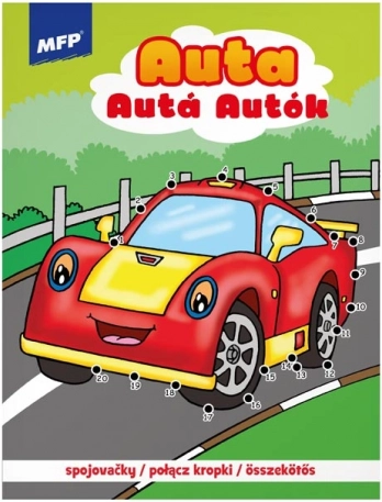Coloring and Dot-to-Dot Cars 2, 210 × 276 mm, 32 pages