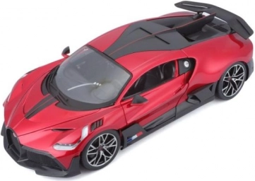 Bburago Bugatti Divo 1:18 – kovový model auta, červený