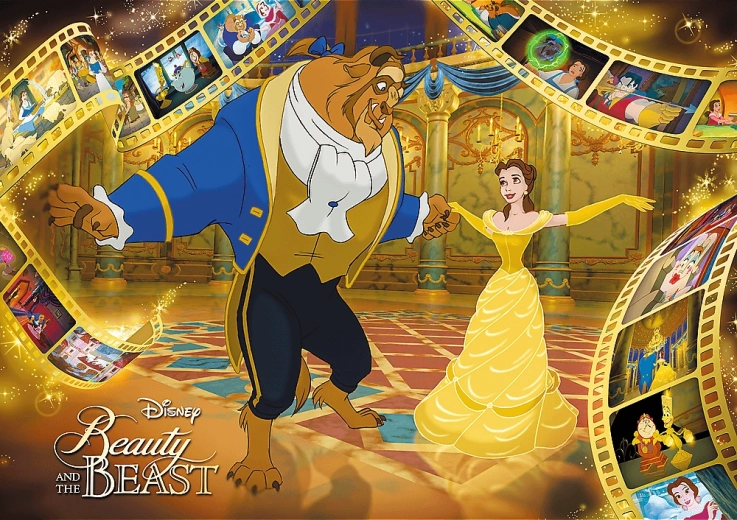 puzzle TREFL Premium Plus Iconic Moments: Beauty and the Beast 1000 pieces