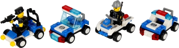 Quattro modelli della polizia per storie senza fine