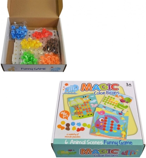 Mosaic with Colored Templates, 96 Pieces