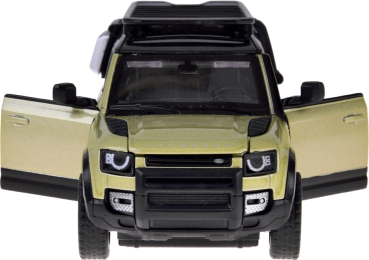 Realistic design with opening doors