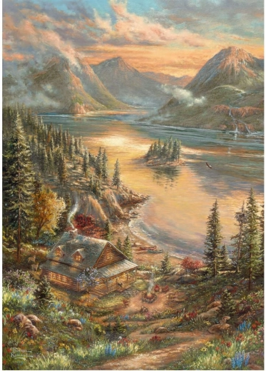 Puzzle SCHMIDT Lake View 500 pieces