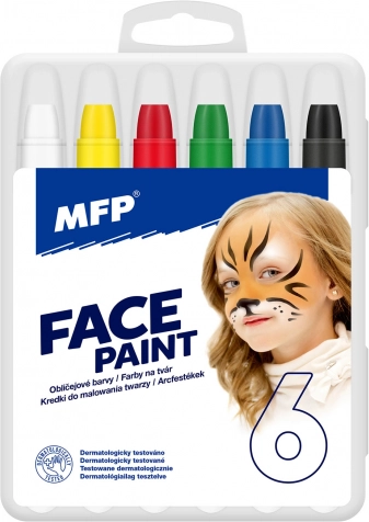 Face Paint - Makeup Set 6 pcs