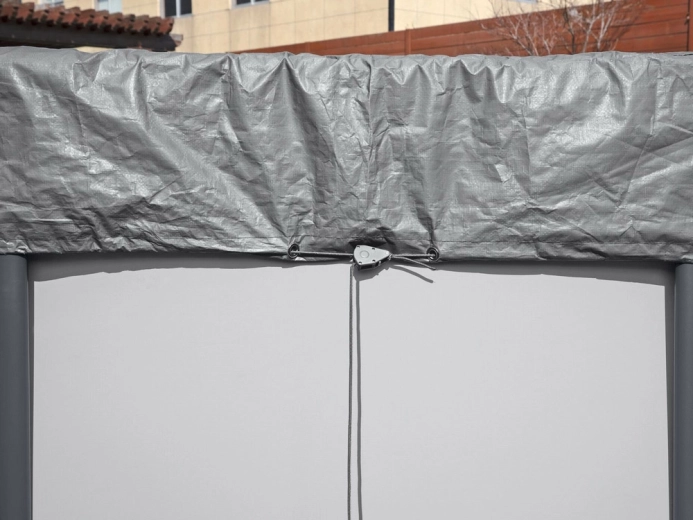 Drainage holes to prevent water buildup