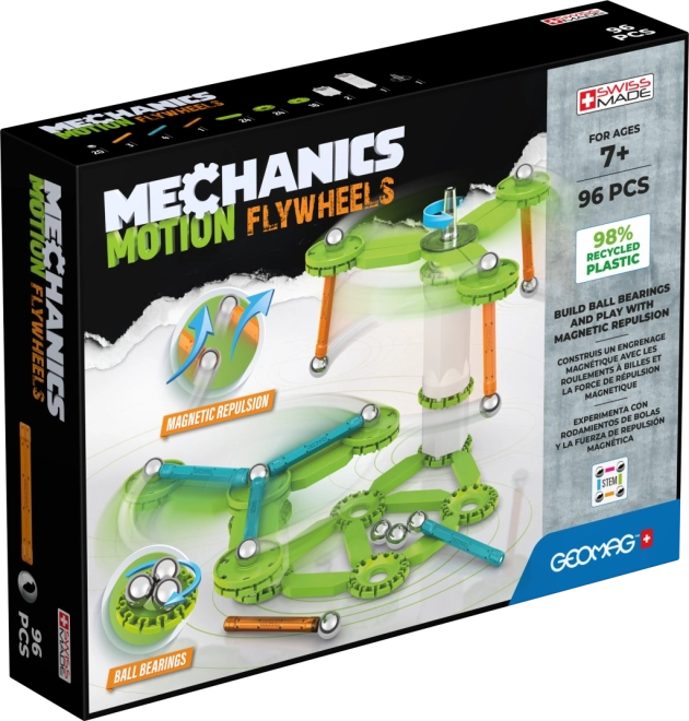 Geomag Mechanics Motion Flywheels construction set 96 pieces