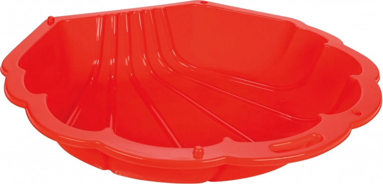 Woopie 3-in-1 Shell Sandbox and Pool, Red