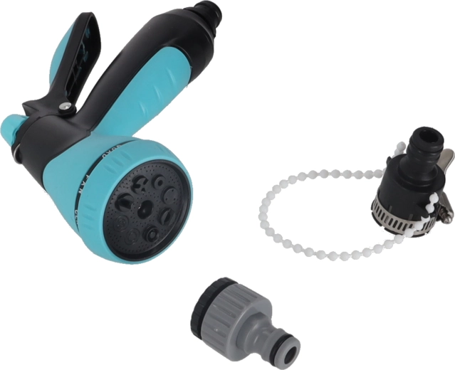 Pistolet d’arrosage multifonction avec réglage