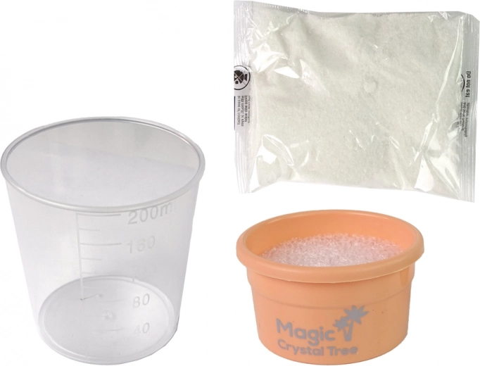 Pěstování krystalů krok za krokem