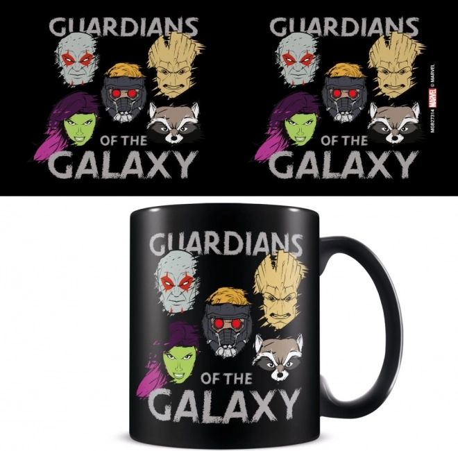 Mug Guardians of the Galaxy Sketched Faces 315 ml