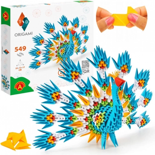 Creative Origami 3D Peacock by Alexander
