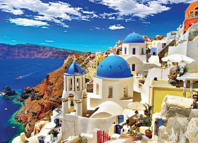 Puzzle Oia, Santorini, Greece 1000 pieces