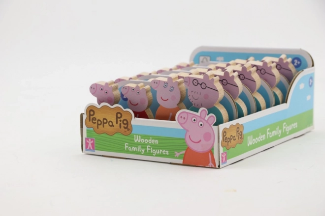Wooden Figures Peppa Pig