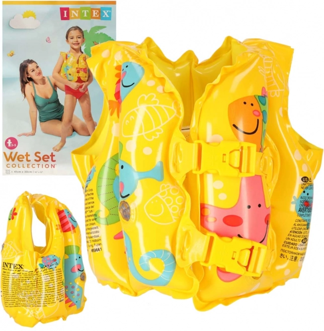 Gilet de natation gonflable pour enfants 3–5 ans INtex