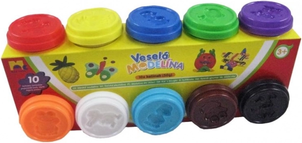 MODELO Modeling Clay 10×50 g – Assorted Colors Set
