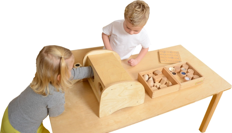 Parfait pour trier formes, lettres et chiffres