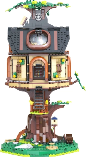 Biblioteca magica su due piani