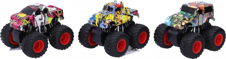 Terénne auto na zotrvačník 12 cm