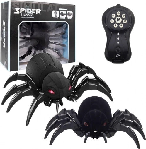 Zábavný RC pavouk s vodní párou a LED světly