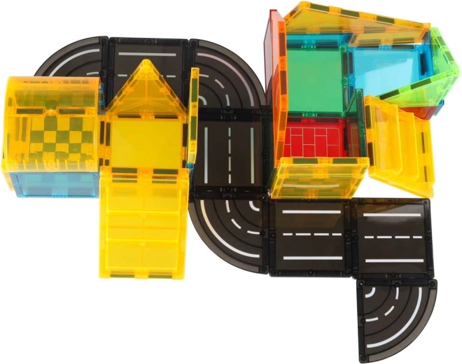 Magnetische wegen en bouwwerken die hun vorm houden