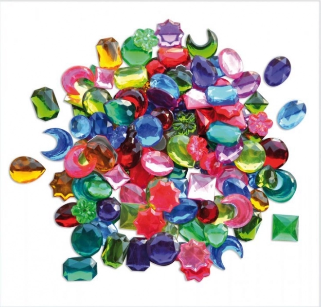 Playbox mix de pierres décoratives colorées 250 pcs