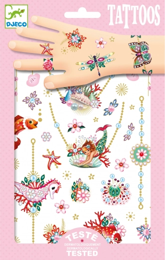 Ideiglenes tetoválás Fiona ékszerek DJECO
