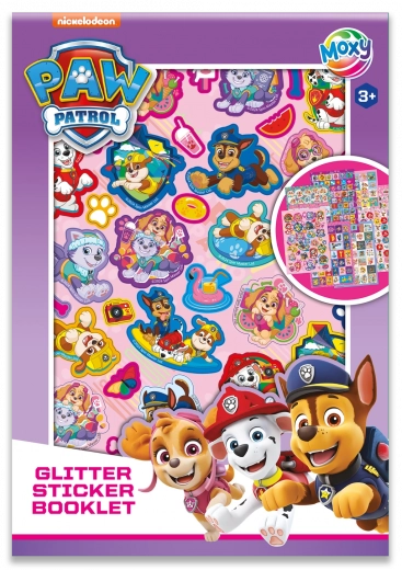 Glitter Stickers PAW PATROL A5 – 8 Sheets