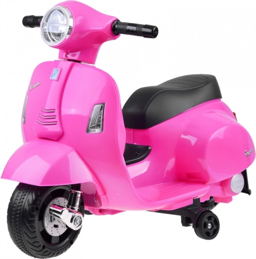 Detský elektrický skúter VESPA – Ružová