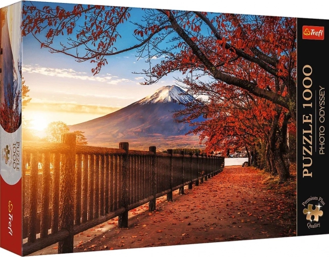 Trefl puzzle Premium Plus Photo Odyssey: Mount Fuji, Japan – 1000 pieces