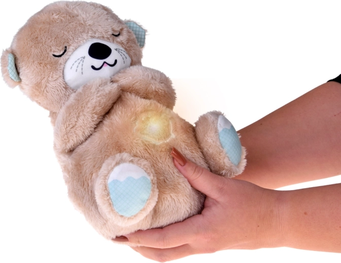 Respiration douce et lumière apaisante