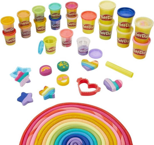Large Creative Set Play-Doh with 21 Tubs
