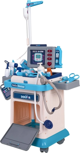 Carrello mobile con spazio di archiviazione