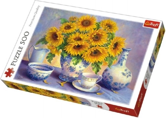 Puzzle 500 Pieces Sunflowers