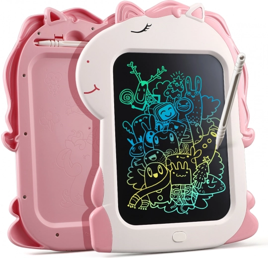 LCD-schrijfbord met eenhoorn 26 cm