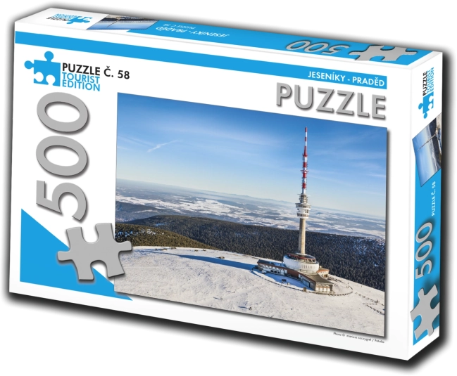 Puzzle Jeseníky, Praděd 500 pieces