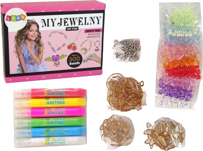 Sieraden DIY set met stiften en kralen