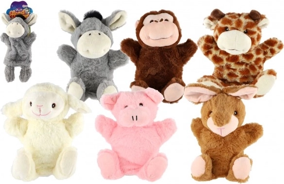 Plush Animal Puppet - 1 piece