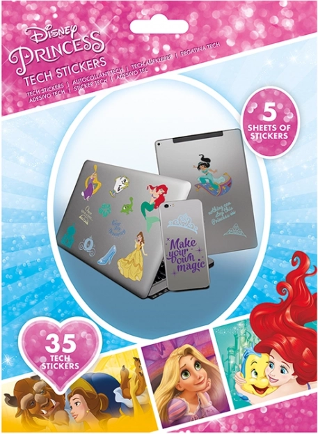 Set d’autocollants techniques DISNEY princesses